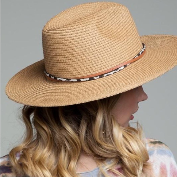 Get The Facts Panama Hat Double Trim-Dark Natural - Picture 6 of 8
